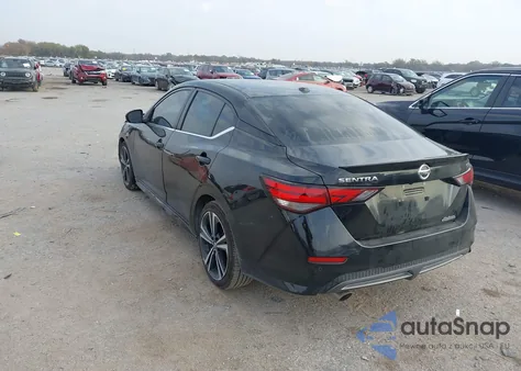 2021 Nissan Sentra Sr Xtronic Cvt z USA, uszkodzony, nr VIN 3N1AB8DV1MY238392